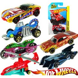 72 Wholesale Mattel Hot Wheels Vehicles Assortements