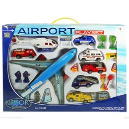 8 Wholesale 19 Piece Airport Playsets.