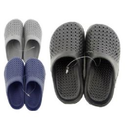 72 Wholesale Boy's Eva Slippers Assorted Colors And Sizes
