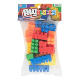 36 Pieces Big Interlocking Blocks - 28 Piece Set - Light Up Toys