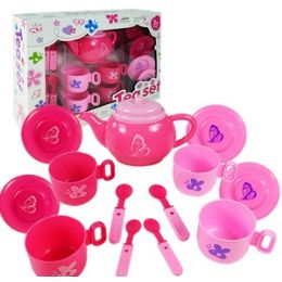 12 Pieces 14 Pc Butterfly Tea Sets - Girls Toys