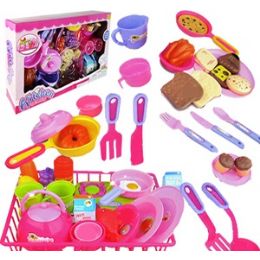 6 Pieces 40 Piece Kitchen Playsets. - Girls Toys