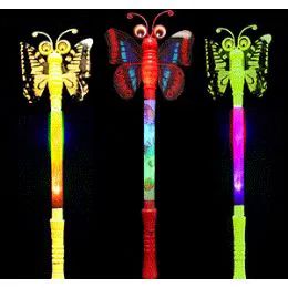 120 Wholesale Flashing Butterfly Wands