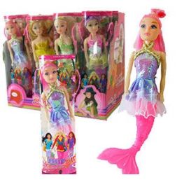 240 Pieces Mermaid Doll In Carrying Case - Dolls