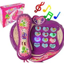 36 Pieces Musical Heart Learning Phones - Musical