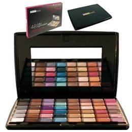 48 of 48 Color Eye Shadow Palettes W/ Mirror.