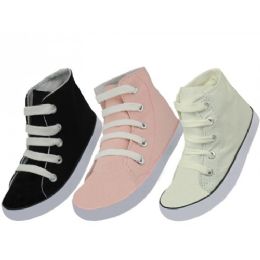 24 Pairs Kids Canvas Shoes - Toddler Footwear