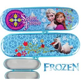 48 Pieces Disney's Frozen Sisters Forever Metal Pencil Boxes - Pencil Boxes & Pouches