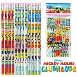 24 Wholesale Disney Mickey's Clubhouse Pencil 12 Packs