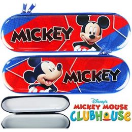 48 Wholesale Disney's Mickey Mouse Metal Pencil Boxes