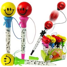 240 Pieces Smiley Face PoP-Up Pens - Pens