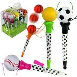 240 Wholesale Sports Balls PoP-Up Pens