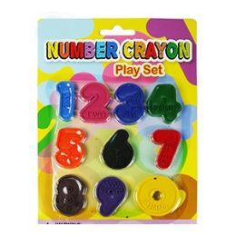48 Wholesale Number Crayon Playsets
