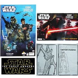 24 Wholesale Star Wars Giant Coloring And Activity Books