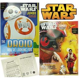 24 Pieces Disney's Jumbo Star Wars Coloring And Activity Books - Coloring & Activity Books