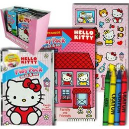 48 Pieces Hello Kitty Play Packs - Grab & go - Coloring & Activity Books