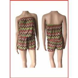 48 Wholesale Womans Rompers Outfit Set