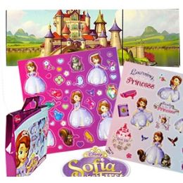 24 Wholesale Disney's Sofia The 1st Sticker Fun Packs.