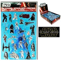 48 Pieces Disney's Star Wars 3d Stickers - Stickers