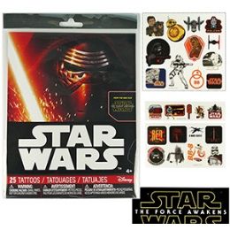 24 Pieces Star Wars Temporary Tattoos - Tattoos and Stickers