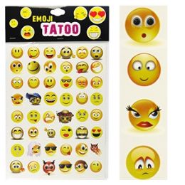 300 of Emoji Temporary Tattoo Sets