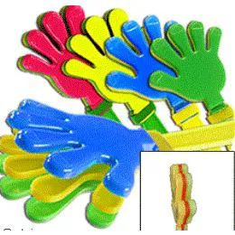 288 Units of Large Hand Clapper Noisemakers. - Musical