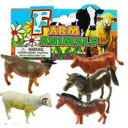 72 Wholesale Vinyl Farm Animals