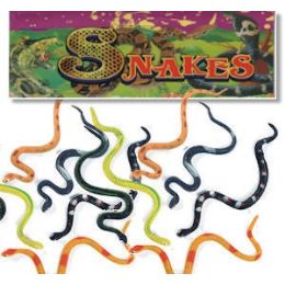 48 Wholesale Mini Vinyl Snakes