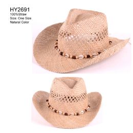 36 Pieces Wholesale CuT-Out Cowboy Hat - Cowboy & Boonie Hat
