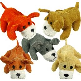 96 Wholesale Mini Plush Dogs.