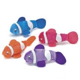 120 of Mini Plush Velour Clown Fish.