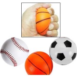 288 Wholesale Sports Stress Relax Balls.
