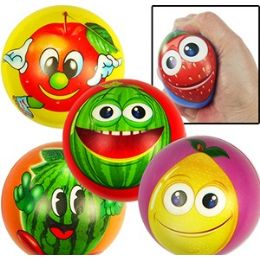 240 Pieces Fruit Stress Relax Balls - Balls