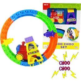 8 of Play & Learn Choo Choo Playsets