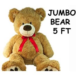 4 Wholesale Jumbo Plush Bears.