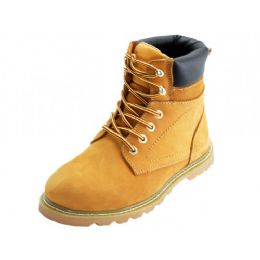 12 Wholesale Men's 6 Inches Leather Work Boots