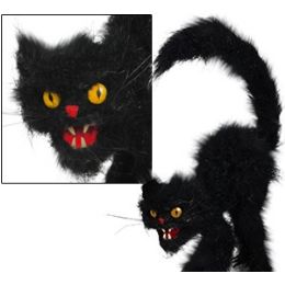 24 Pieces Stuffed Vampire Black Cats - Novelty Toys