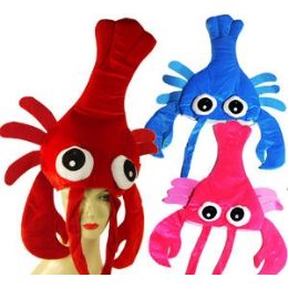 24 Pieces Plush Lobster Hats - Costumes & Accessories