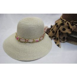 24 Wholesale Ladies Summer Visor Hat