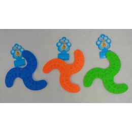 24 Wholesale 7 Inch Silicone Fly Wheel Dog Toy