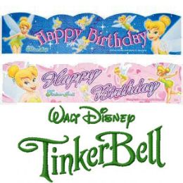 120 Pieces Disney Tinkerbell Birthday Party Banners. - Party Banners
