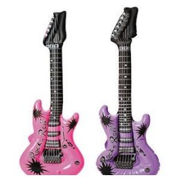 96 Pieces Inflatable Rock Guitars - Inflatables
