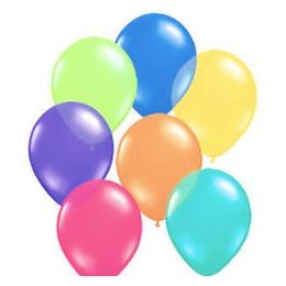 7200 Pieces 4" Standard Assorted Color Balloons - Balloons & Balloon Holder