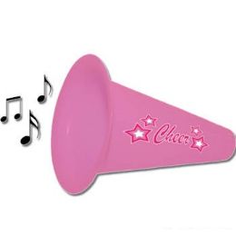 72 Pieces Pink Megaphone - Novelty Toys