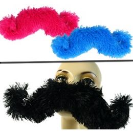 60 Pieces Plush Wearable Mustaches. - Costumes & Accessories