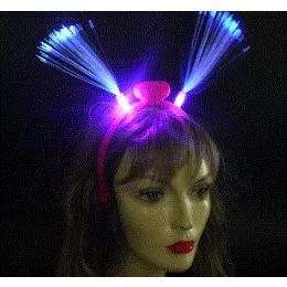 240 Pieces Led Fiber Optic Headband - Party Favors