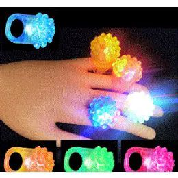 288 Pieces Flashing Jelly Ring. - Party Favors