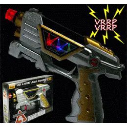 24 Wholesale Flashing Space Guns W/3d Lights & Sound