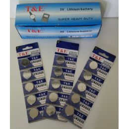 100 Pieces 3 V CoiN-Shaped Lithium Battery Cr2025 - Batteries