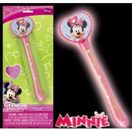 36 Pieces Disney's Minnie Bowtique Glow Wands. - Girls Toys